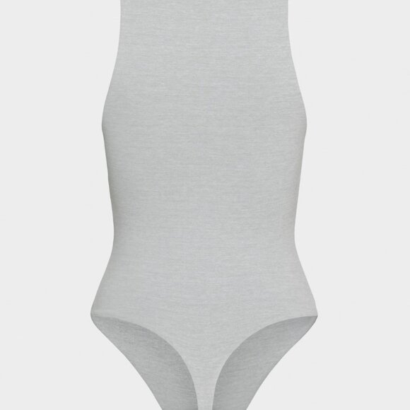 ARITZIA BABATON 90s BODYSUIT XS HEATHER CHROME BRAND NEW WITH TAGS! - Picture 7 of 16